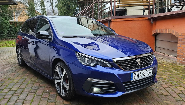 Peugeot 308 cena 63700 przebieg: 99000, rok produkcji 2017 z Jedlina-Zdrój małe 301